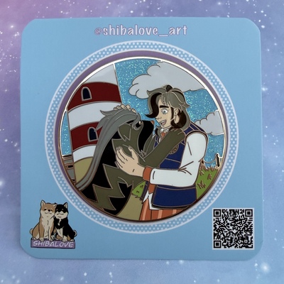 A Boy and His Dog Hard Enamel Pin