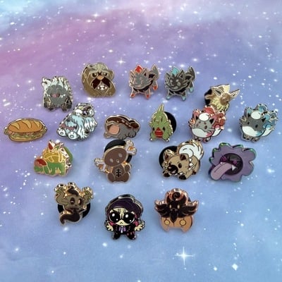 Micro monsters mini pins 2