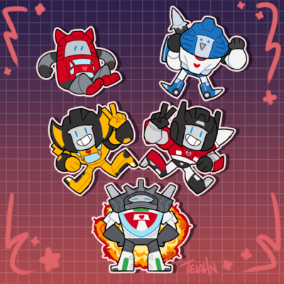 Autobot Mini Stickers | Wave 2