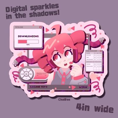 Kasane teto sticker