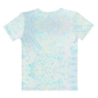 Womens cotton crew neck t-shirt - A Ray - Thumbnail 1
