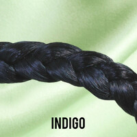 INDIGO 💙 Royal Locz 👑 Plant Based Braiding Hair - Thumbnail 1