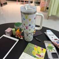 Handmade luxury Monogram tumbler  - Thumbnail 1