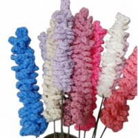 Crochet Lavender Flower Stem - Thumbnail 2