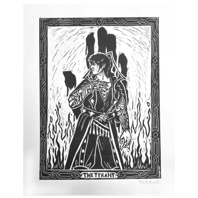Gortash Block Print