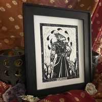 The Dark Urge Block Print - Thumbnail 1