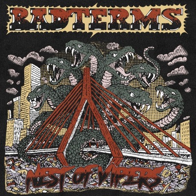 Badterms- nest of vipers lp (red vinyl)