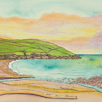 Manorbier Beach - Thumbnail 1