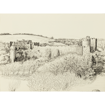 Manorbier castle 