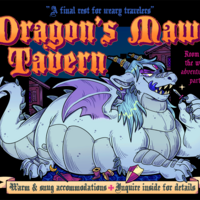 Dragon's Maw Tavern T-shirt - Thumbnail 1