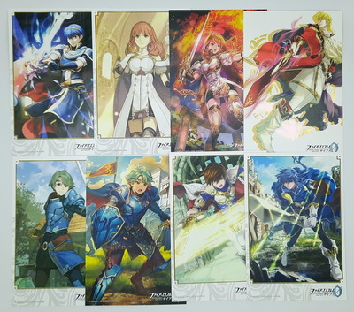 Fire Emblem Cipher postcards