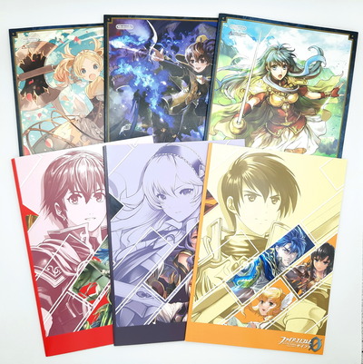 Fire Emblem Cipher notebooks