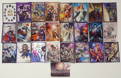 Fire Emblem Cipher TCG sleeve singles