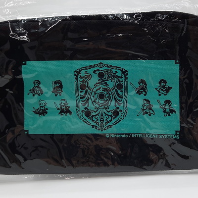 Fire emblem zipper pouch