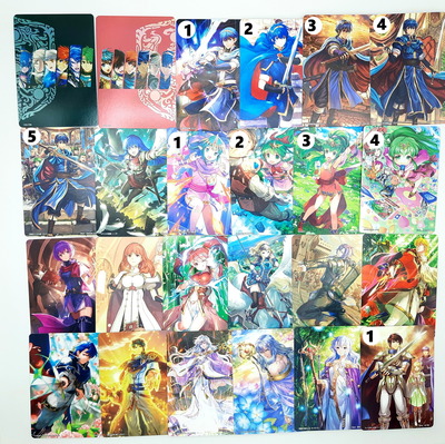 Fire Emblem Cipher marker cards