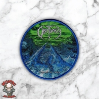OBITUARY Round Woven Patches - Thumbnail 1