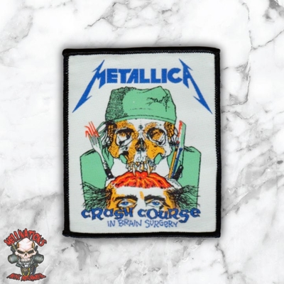 Metallica woven patches