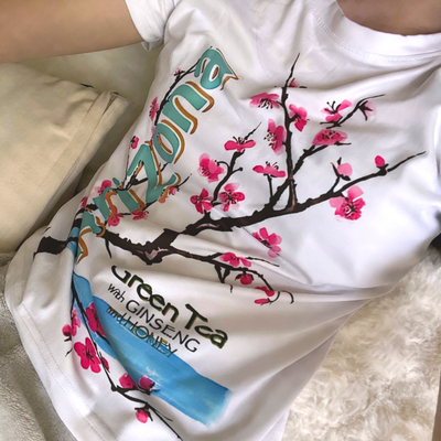 Arizona cherry blossom green tea tee 