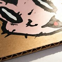 Painting by Celipe Perroloco "Corrupted AstroBoy"  - Thumbnail 4