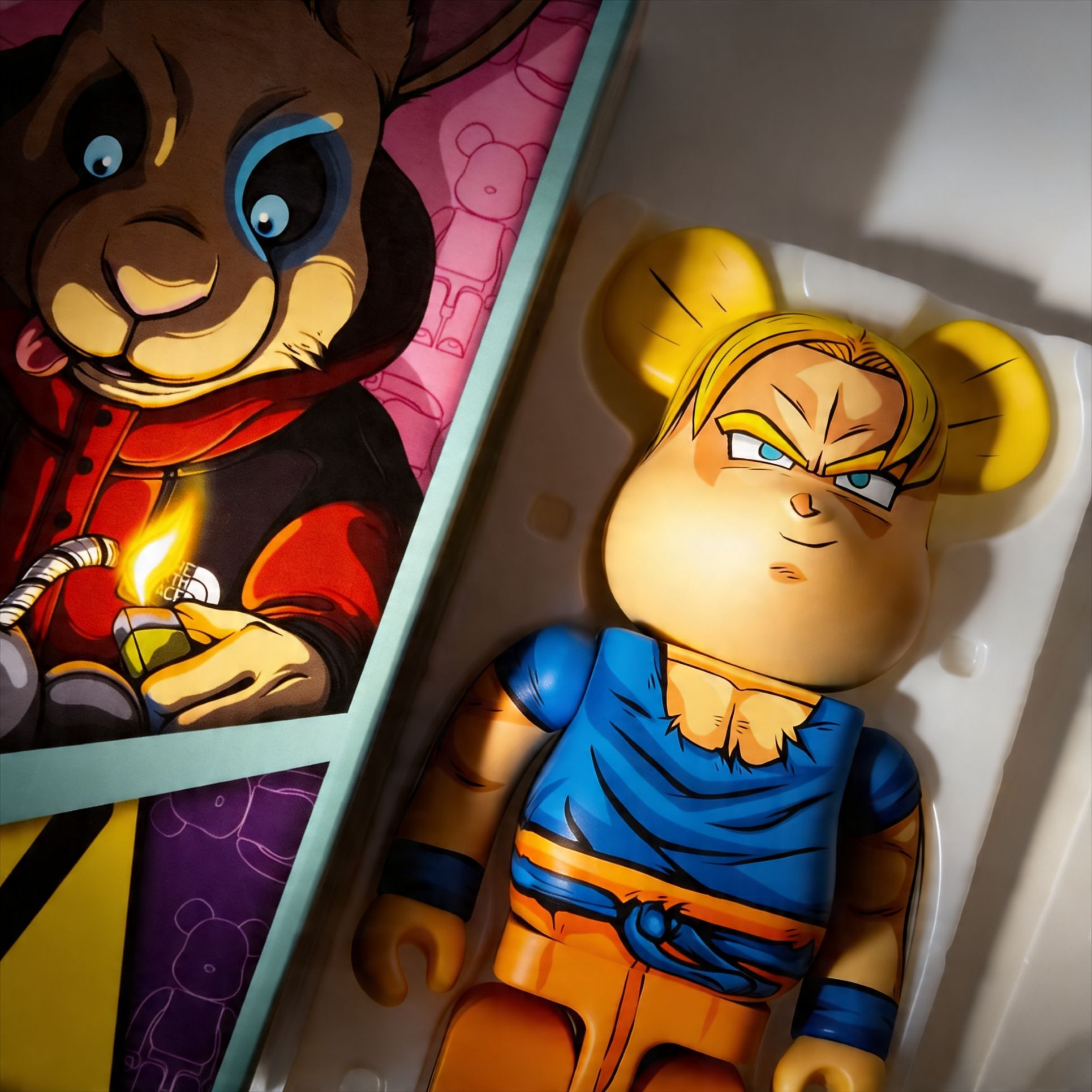 Custom Bearbrick 400% by Dhani Barragan 