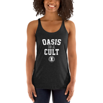 Oasis cult - women's racerback tank