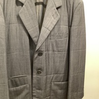 Issey MIyake grey puffy tailored JKT 1993 - Thumbnail 1