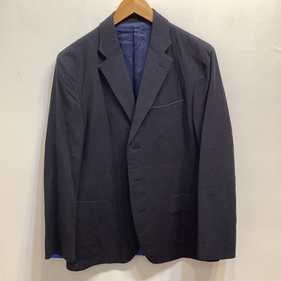 Issey miyake blue tailored jacket 2000