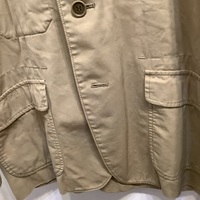Issey MIyake Men beige hunting jacket 2012 - Thumbnail 2