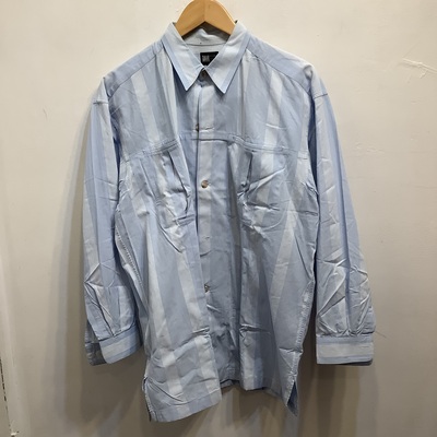 Miyake design studio striped boxy shirt 1988