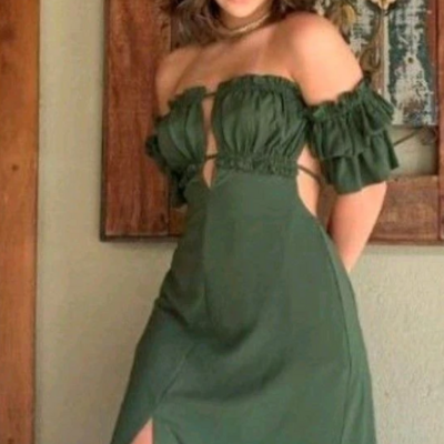Elegant off the shoulder a line slit satin prom dresses formal evening dress