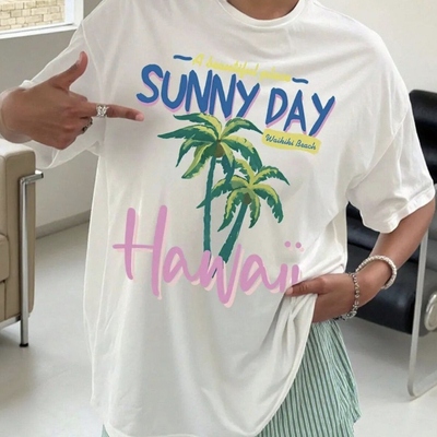 Sunny day hawaii tee