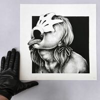 Square Print by Khaddouj Barghout "Nostalgia"  - Thumbnail 1