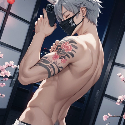 Akihiko kai selfie! print! (signed by me!)