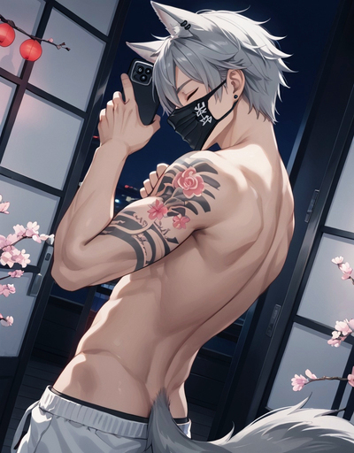 Akihiko Kai Selfie! Print! (Signed by me!)