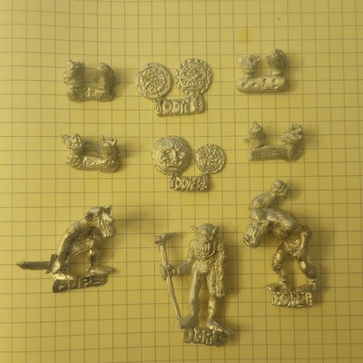 Orcs and shields and heads