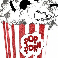 Square Print by Khaddouj Barghout  "Pop Corn"  - Thumbnail 5
