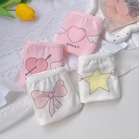 4pcs Tie-up Love Hearts Panties Set - Thumbnail 2