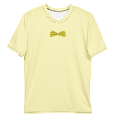 Yellow Bow Tie Men's t-shirt