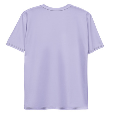 Vibrant purple bow tie men's t-shirt