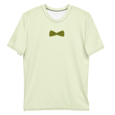 Olive Bow Tie Men's t-shirt