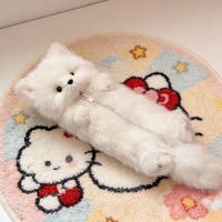 Cute fox plush pencil cases - Thumbnail 2