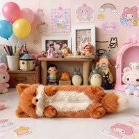 Cute fox plush pencil cases - Thumbnail 1