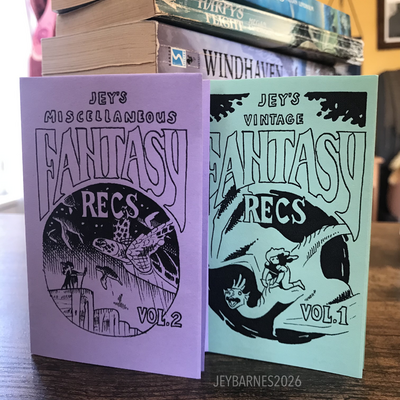 Fantasy recs vol. 2 (mini zine)