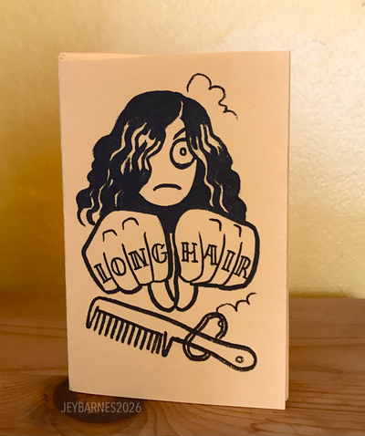 LONG HAIR mini zine