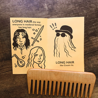 LONG HAIR mini zine - Thumbnail 1
