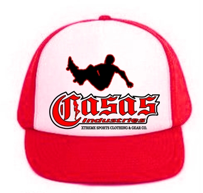 CASAS Flat Bill, Snap Back Truckers Cap. # 2003R
