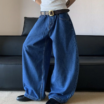 Ultra baggy wide-leg jeans 
