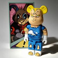 Custom Bearbrick 400% by Dhani Barragan "Majin V."  - Thumbnail 4