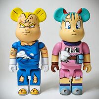 Custom Bearbrick 400% by Dhani Barragan "Majin V."  - Thumbnail 3