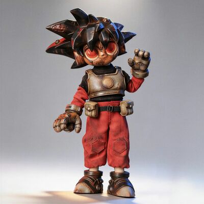  Action Figure by Weartdoing "Wasteland: Wukong Unit Zero" 